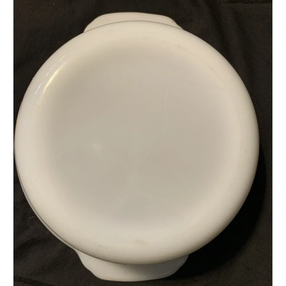 Vintage‎ Fire King Fruit Glass 1 1/2 Qt. Casserole Dish - Picture 4 of 5